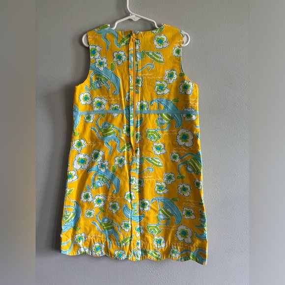 Lilly Pulitzer girls monkey on boats shift dress 7 - Picture 5 of 6